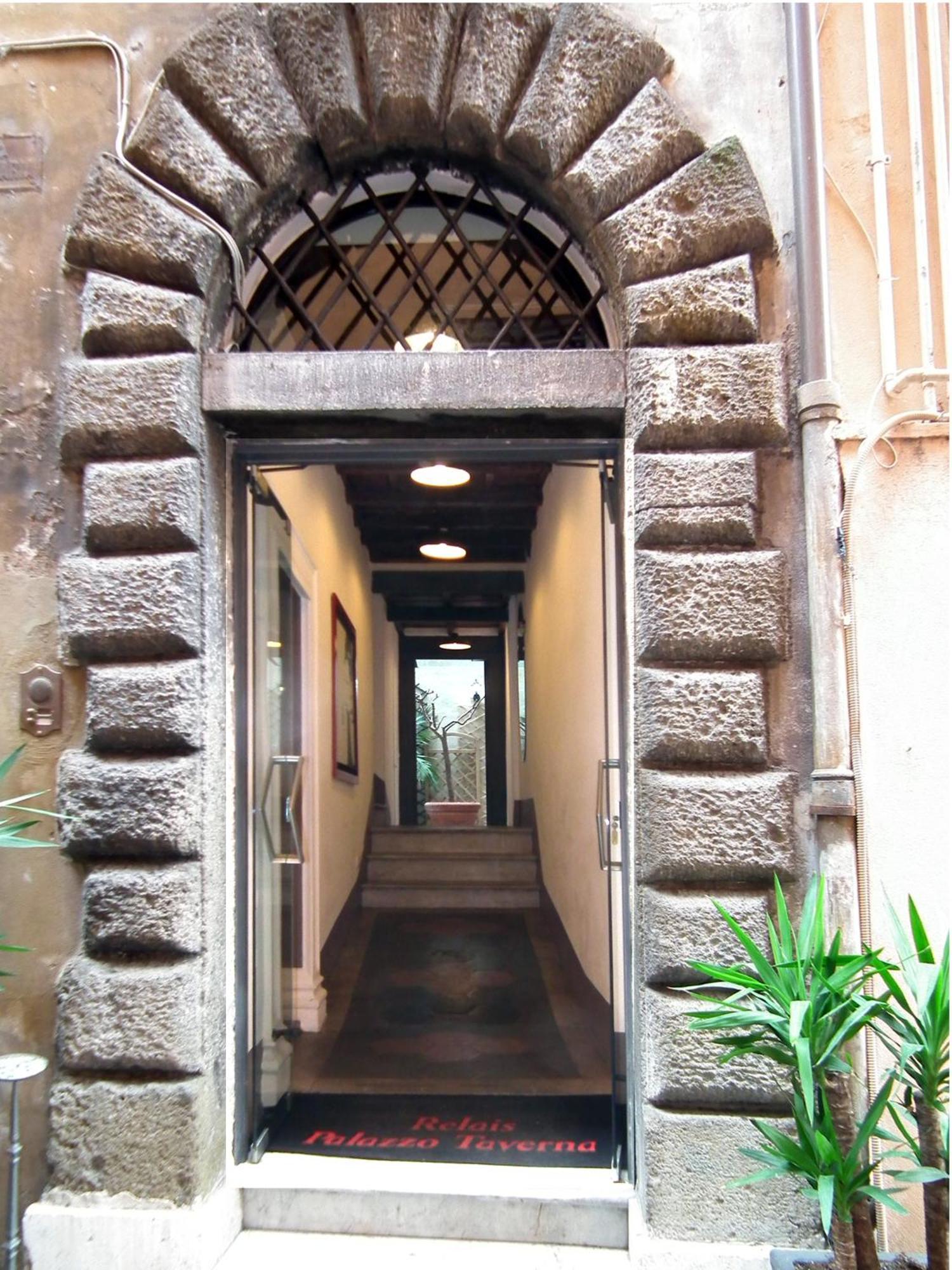 Relais Palazzo Taverna Rome Exterior photo